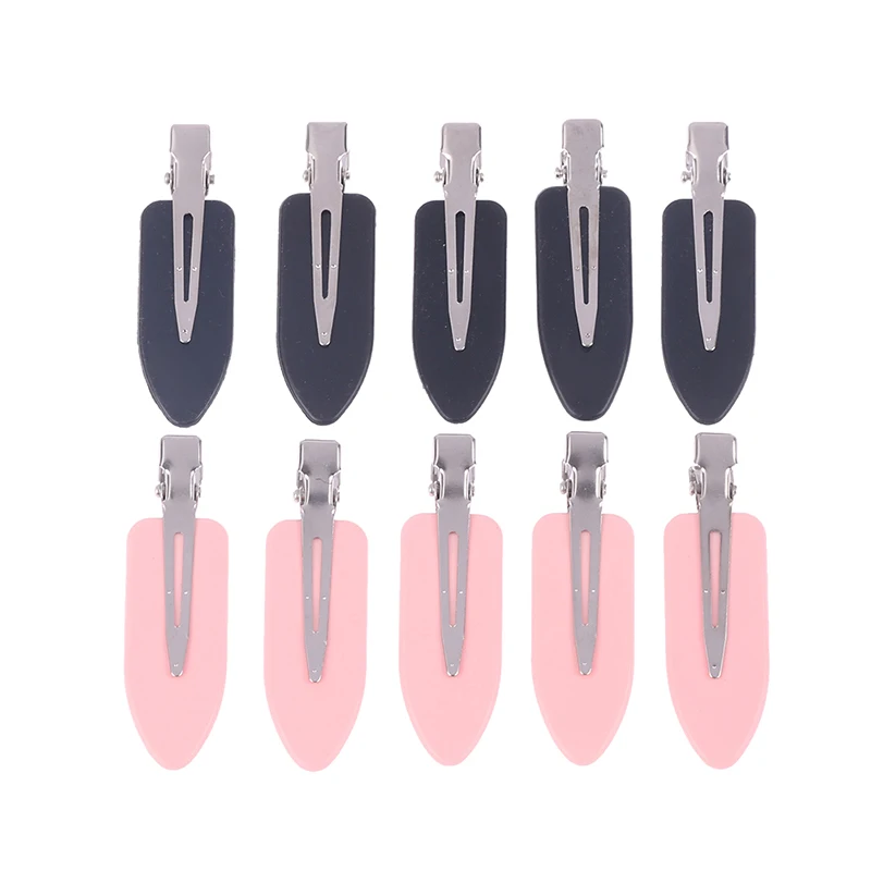 Description Picture 2 of item10pcs/set No Bend Seamless Hair Clips Makeup Clip Seamless Barrettes Salon Styling Fixed Accessories Washing Face Accessories