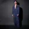 Shiny Sequins Wedding Suits For Men Customized Fashion Male Prom Blazers Sets Groom Tuxedos Slim Fit costume homme 1