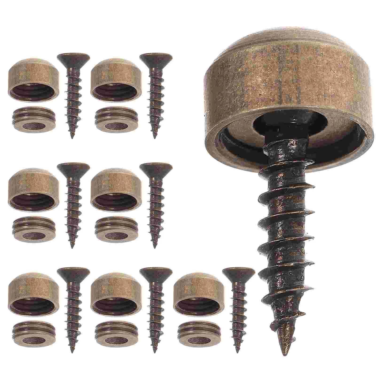 

Decorative Screw Self-Tapping Brass Small Decorative Fixing Screw Fastener with Hardware Wardrobe Cabinet Home Decor Drilling