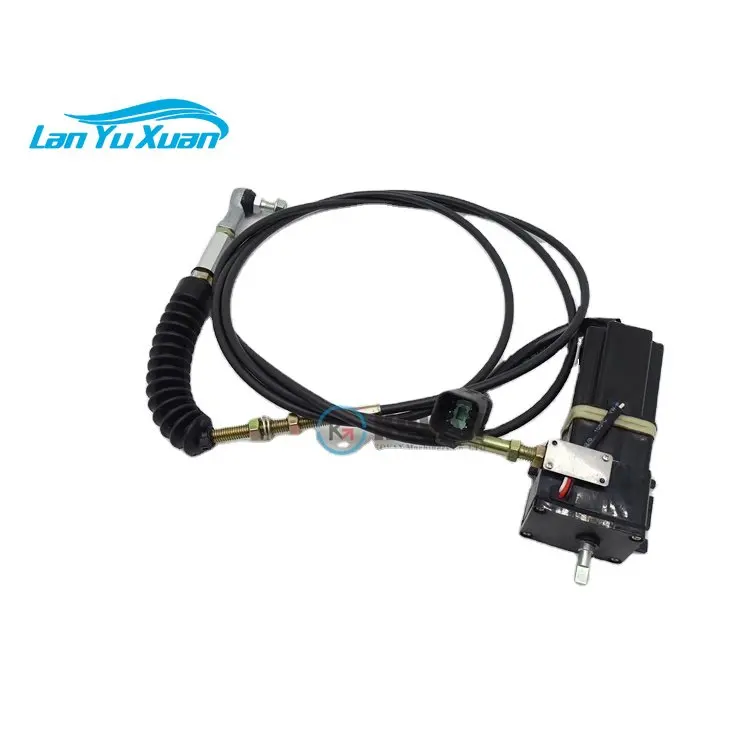 Excavator with Single Cable 6 pins E307B E308B 191-6840 Accelerator 102-8007 Excavator Auto Throttle Motor cable for cat caterpillar 320b 312b 320c 320d e320b e312b e320c e320d excavator throttle stepper motor accelerator accessories