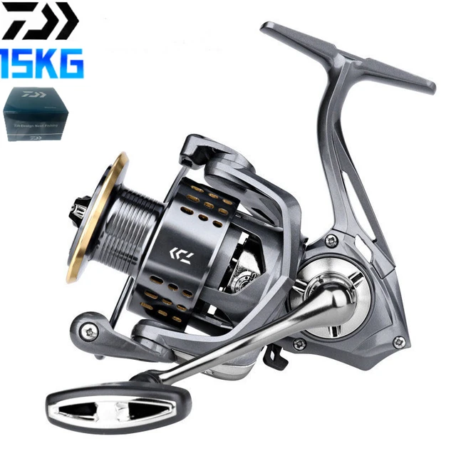 Daiwa DA Spinning Fishing Reel 2000 - 7000 Ultralight Max Drag 15kg 5.2:1  Surfcasting Spinning Reel Saltwater Jigging Reels - AliExpress