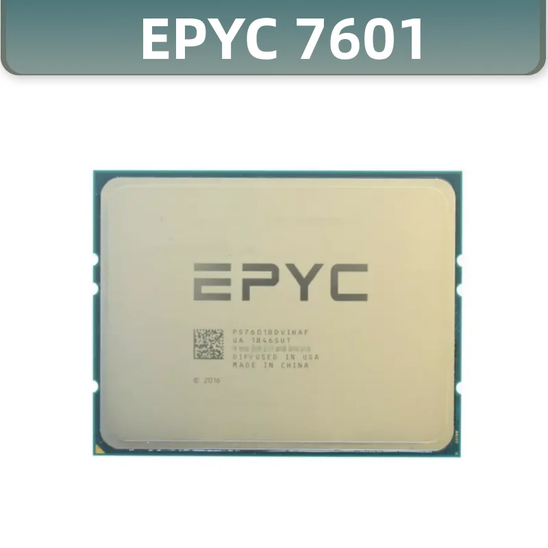 

Процессор EPYC 7601 32 ядра 2,20 ГГц 64 МБ кэш 180 Вт-PS7601BDVIHAF
