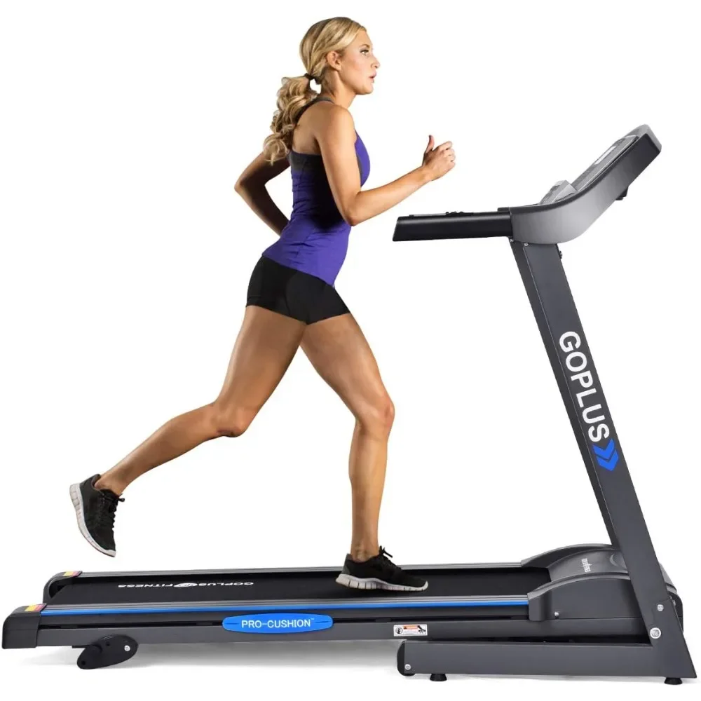 

Folding Treadmill Electric Support Motorized Power Fitness Running Jogging Machine Incline Treadmill Home Office Freight free