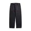 Red Tornado Black Men's Jeans Relaxed Fit 14.5oz Selvedge Denim Officer Trousers 5