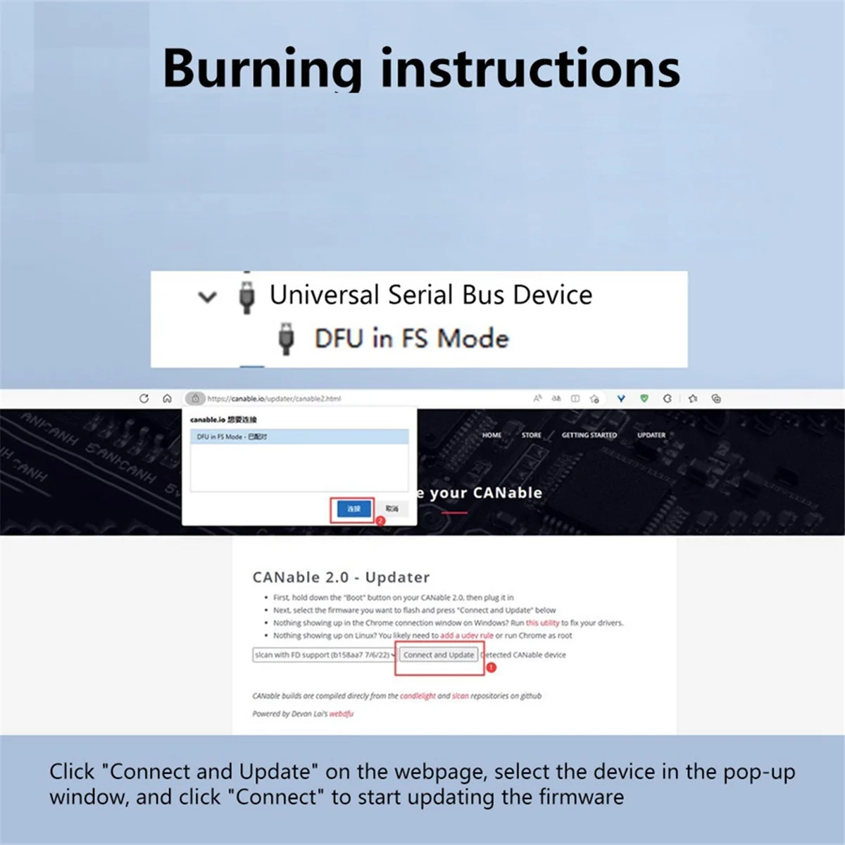 Tools USB to CAN Module Support CAN Portable Bus Analyzer V2.0 Version Multifunctional Convenient Module