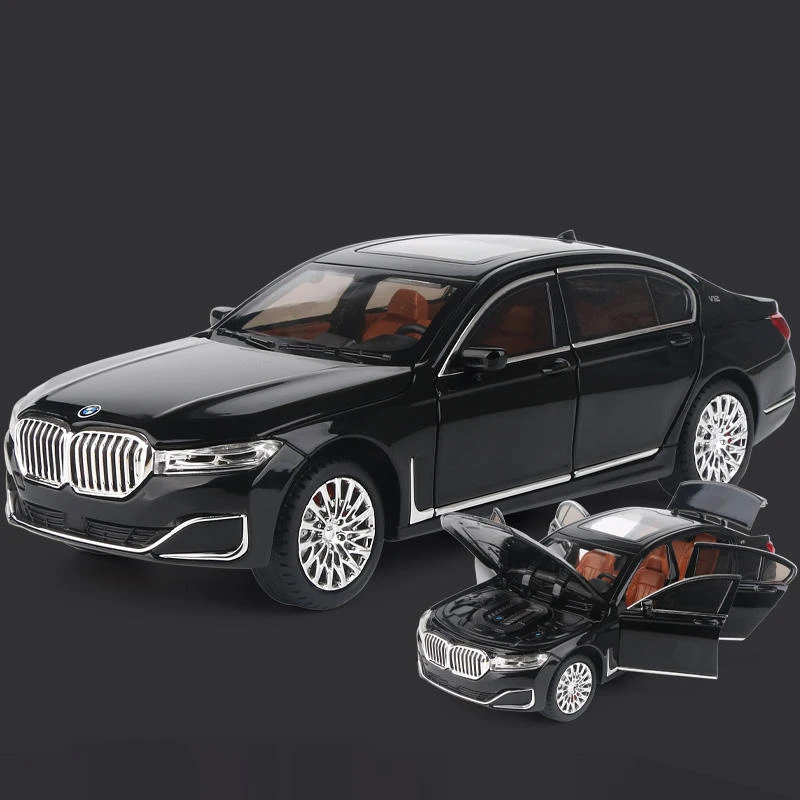 Miniature Voiture BMW Série 5 F10 Or (Conduite à Gauche) - Tiny City CN1 - Modèle Moulé Sous Pression