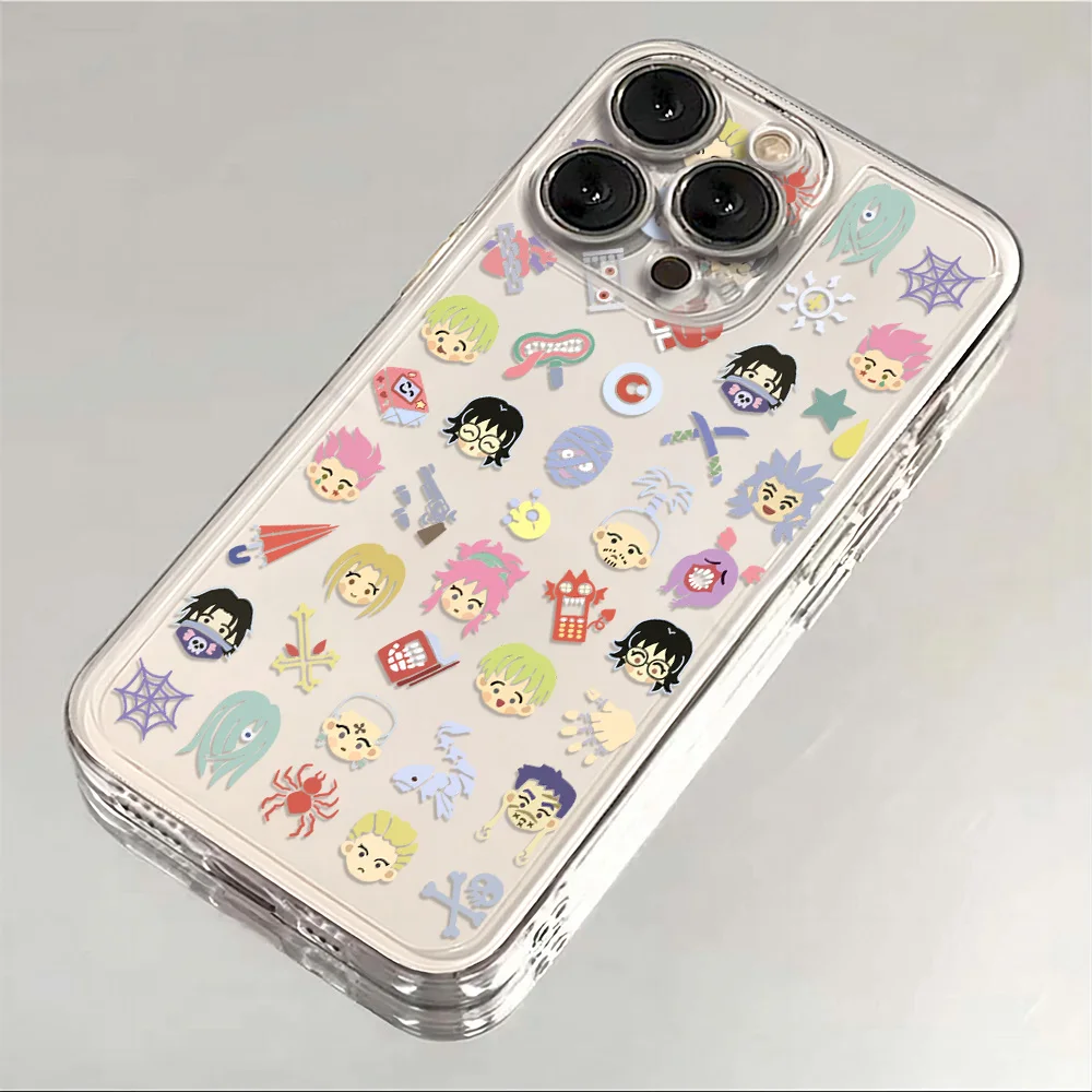 Hunter x Anime Aesthetic Clear Phone Case Design