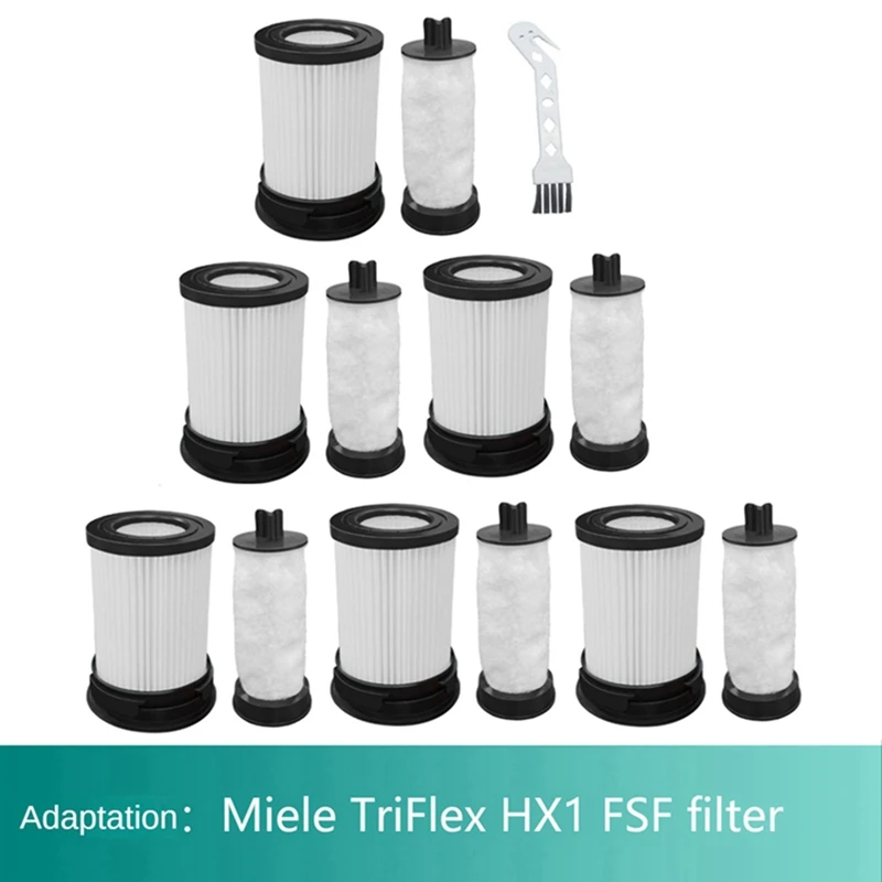 

Сменный фильтр для пылесоса Miele Triflex HX1 FSF 11385020 9178017731, 6 шт.