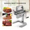 Manual Meat Tenderizer Machine 16CM Width Stainless Steel Manual Steak Pork Tender Meat Tenderizer Needle Machine 4