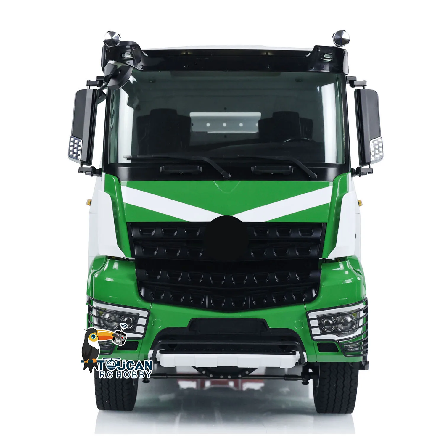1:14 4X4 JDM RC Hydraulic Tow Truck Remote Control Flatbed Wrecker DIY Painted Car Vehicle Light Sound PL18 Radio Model Toys 6