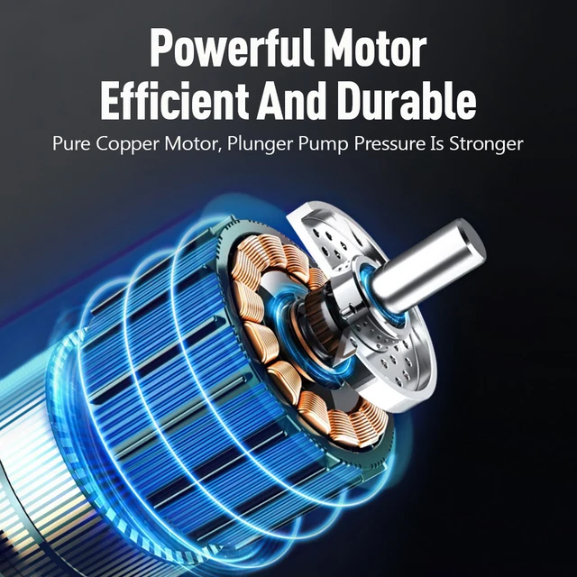 휴대용 고압 세척기로 집안일을 편리하고 효율적으로 해결하세요!