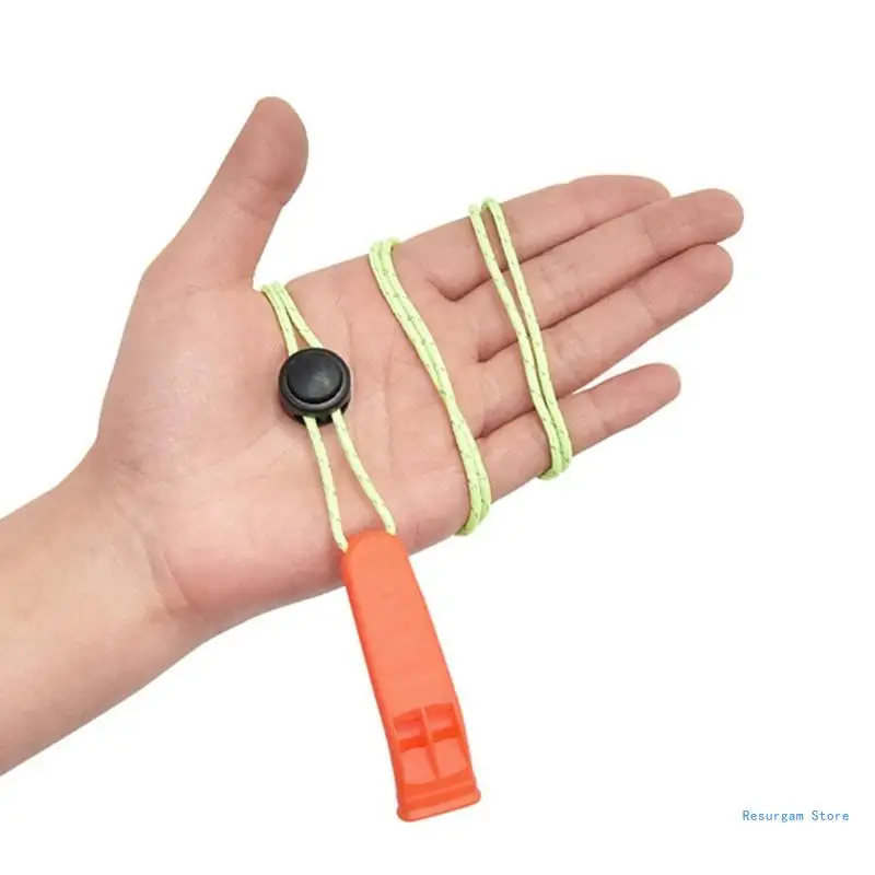 

Survival Safety Loud Safety Emergency Marine Survival Whistles, Adjustable Reflective Drop Shipping