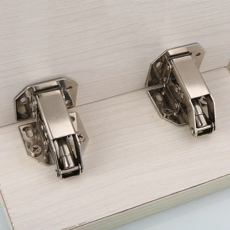 Description Picture 6 of itemFurniture Hardware Cabinet Hinge 90 Degree No-Drilling Hole Cupboard Door Hydraulic Hinges Soft Close With Screws