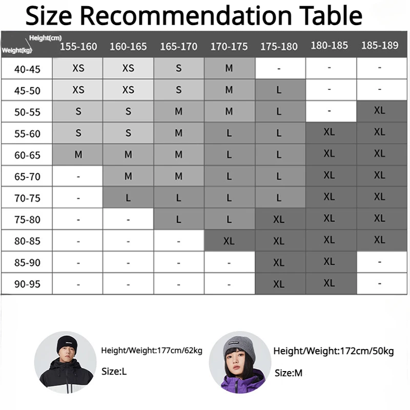 Winter New Skiing Suit Pro Windproof Waterproof Snow Hoodie Pants Couple Warm Snowboard Clothes with Cotton Adult Ski Tracksuit