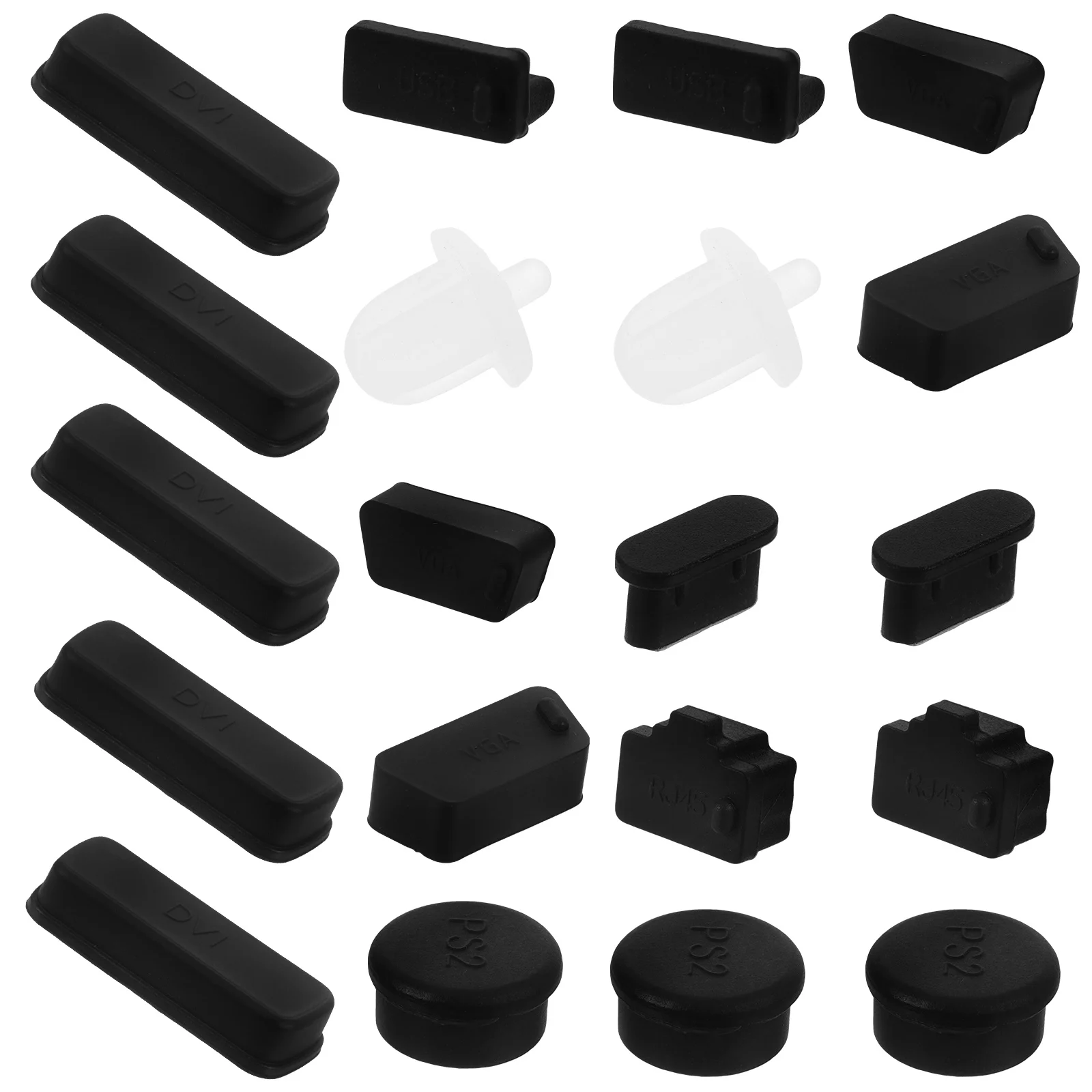 

Anti Dust Plug Silicone Computer Computer Motherboards Port Cover Protector Stopper