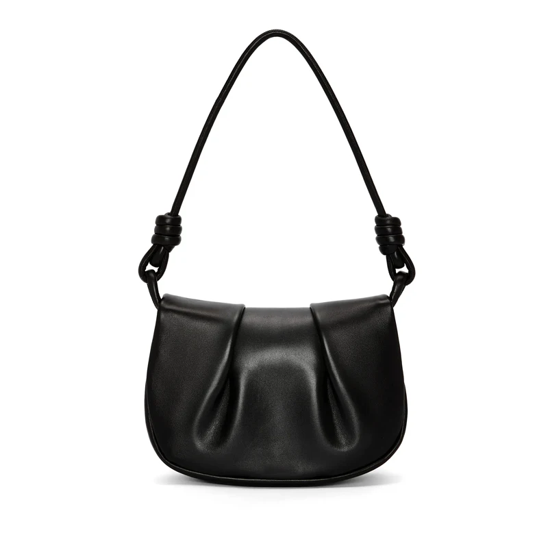 

Women's Shiny Napa Leather Paseo Crossbody Bag Women's handle Leather Shoulder Bag