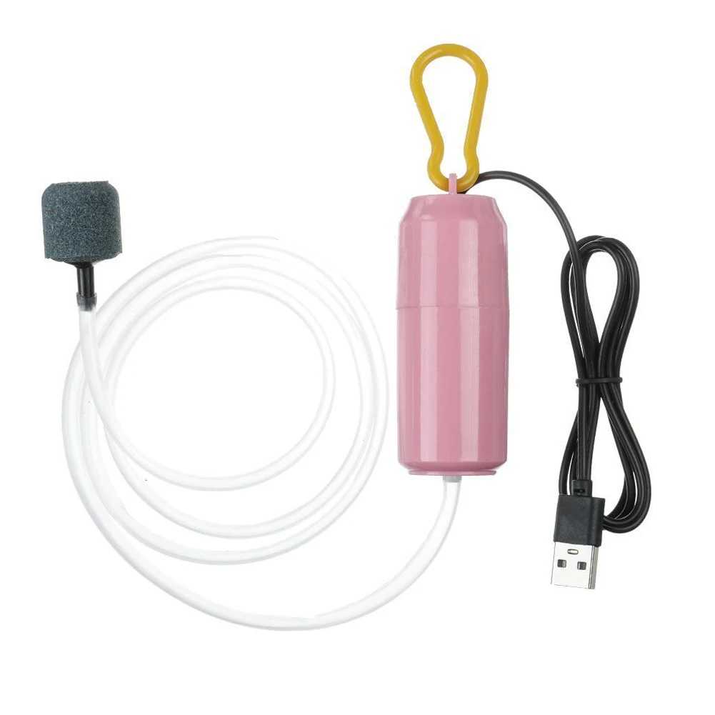 

Air Pump Aquarium 7.5x3cm Aerator Air Compressor Aquarium Mini Mute Oxygen Oxygenator Plastic+Copper Pump Useful