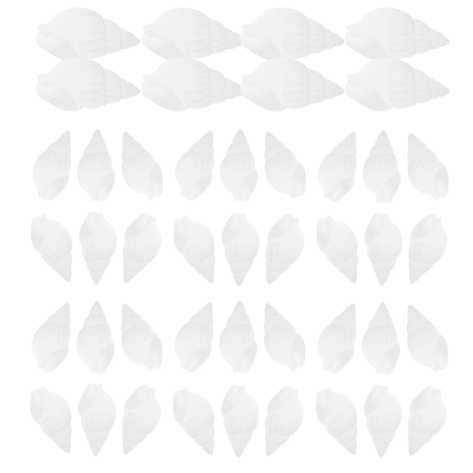 100pcs White Mini Sea Shell Conches Craft Wedding Garden Aquarium Decoration conch for wedding decor conch shell 3
