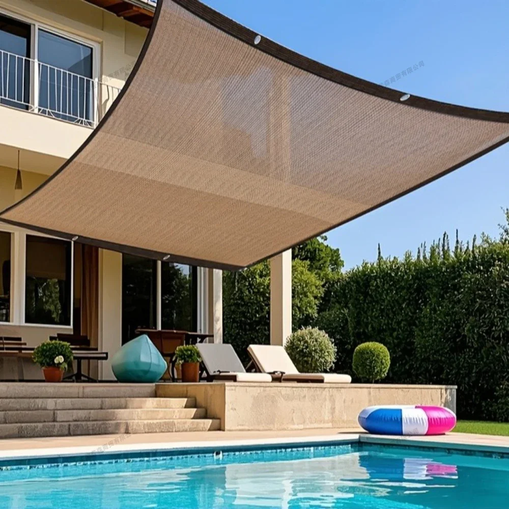 90% Shade Rate Green Garden Shade Cloth with Grommets UV Resistant Sun Net Multi Sizes Canopy Cover for Patio Pergola Greenhouse