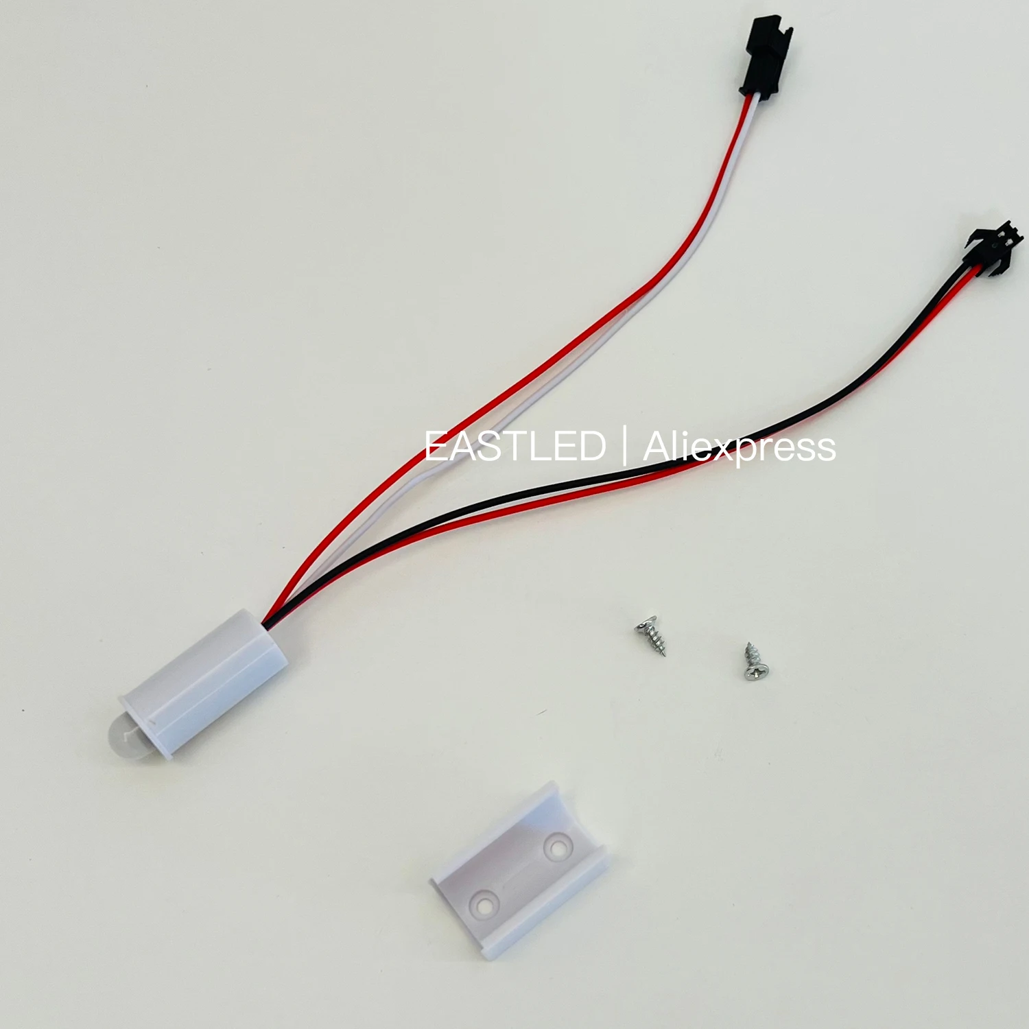PIR 모션 센서 스위치, 2.54 SM 포트 LED 드라이버, 2 미터 LED 스트립, 미러 캐비닛용 인체 감지기, 5V, 12V