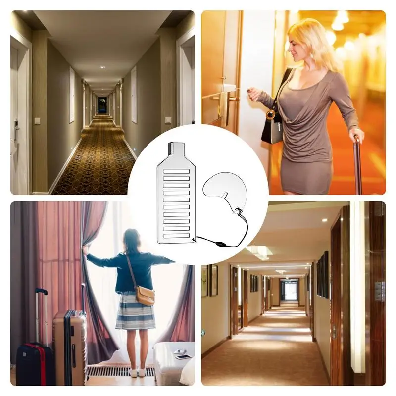 Portable Door Lock For Travel Heavy Duty Portable Security Door Locks Lock Upgraded Adjustable For Travel
