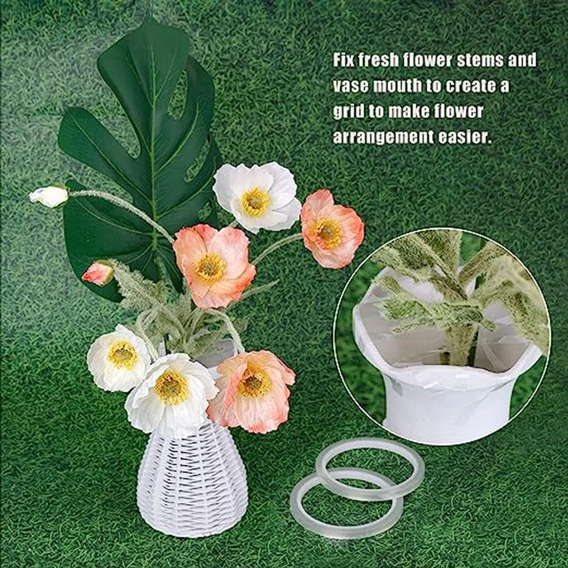 5PCS Floral Tape Clear Clear Waterproof Florist Tape, Floral Arrangement  Supplies, Flower Tape for Creating Grid on Top of Vase - AliExpress