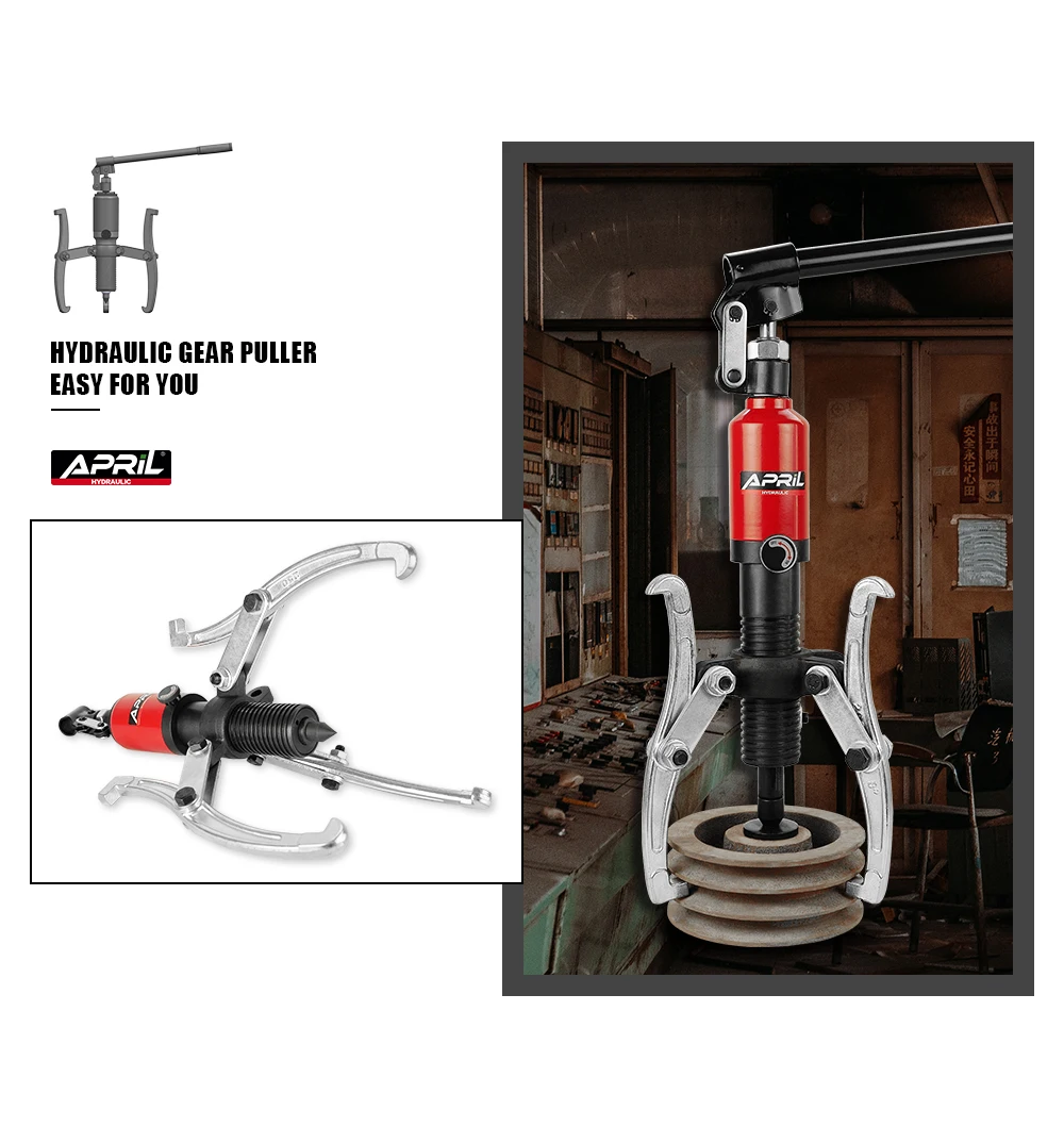 Hydraulic Wheel Bearing Puller Hydraulic Gear Puller 50T Hydraulic