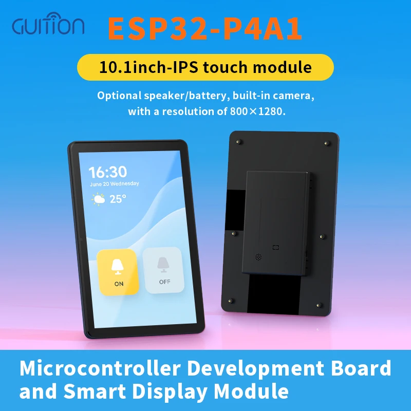 รูปสินค้า บอร์ดพัฒนา ESP32P4 หน้าจอสัมผัส Xiaozhi C6 10.1 นิ้ว
