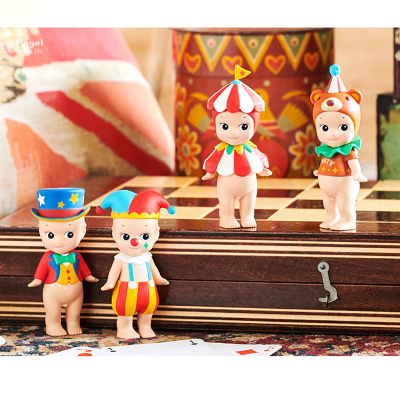 

Sonny Angel Blind Box Circus Troupe 2019 Old Style Cute Doll Elephant Computer Decor Anime Figures Toys Surprise Box Child Gift