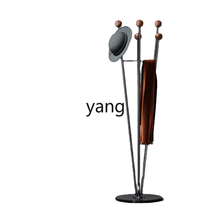 

Yjq Clothes Rack Light Luxury Bedroom Floor Coat Rack Villa High-End Original Storage Rack