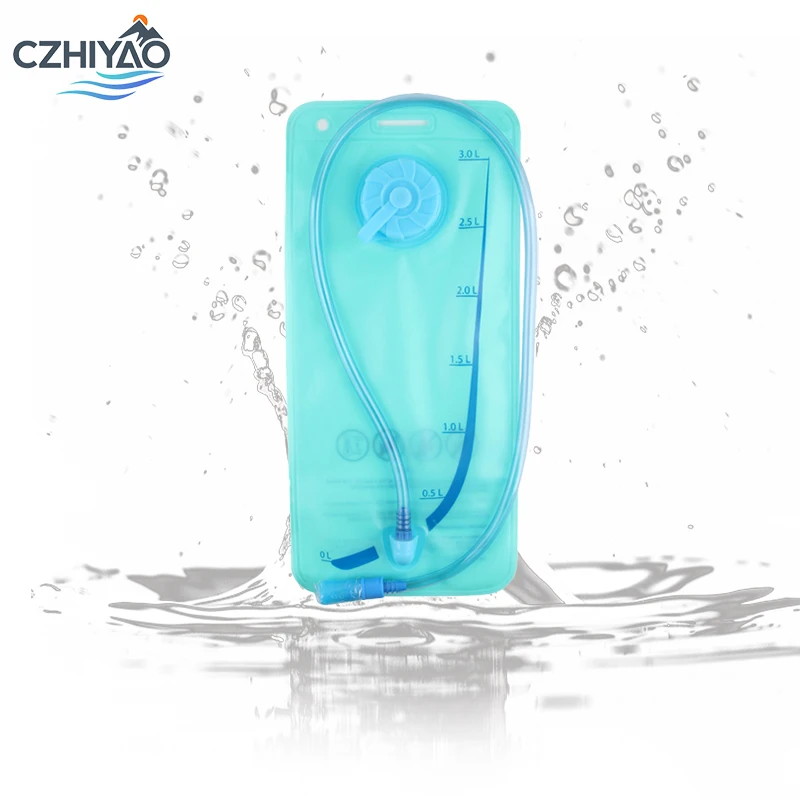 CZHIYAO 하이드레이션 블래더 물통 누수 방지 물주머니, 배낭 사이클링 캠핑 야외 활동용 음수 튜브 포함