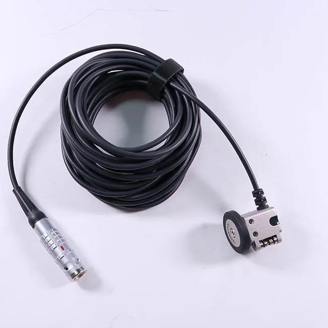 TMTECK UNIVERSAL ENCODER Mini-Wheel Encoder compatible with OLYMPUS NDT standard PA wedges ,cable length 2M