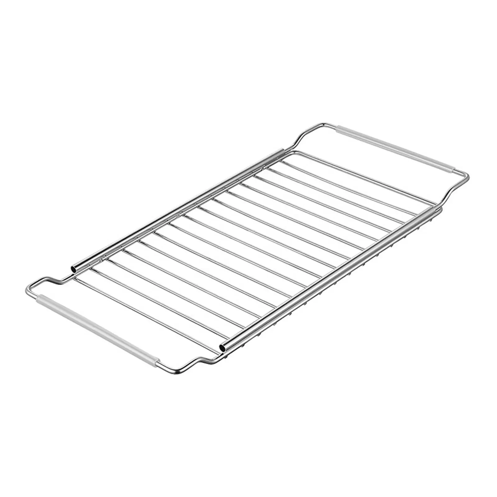 Sink Drain Rack Adjustable Heavy Duty for Kitchen Home Multipurpose Sink Organizer Storage Rack Utensil Dishcloth Holder 3