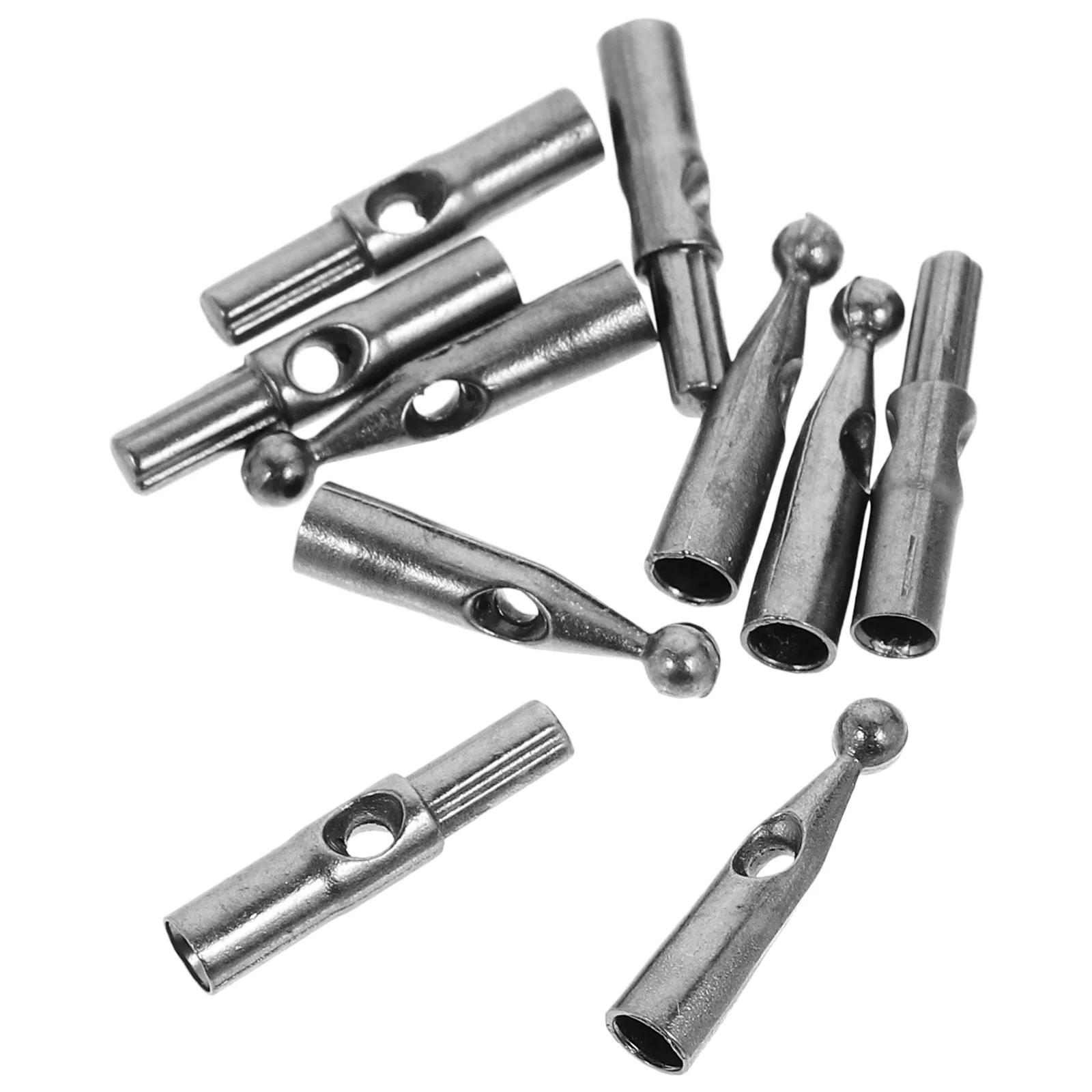

10Pcs Rain Umbrella Tail Beads Metal Repairing Tail Beads Umbrella Tail Beads Part Umbrella Tail Beads