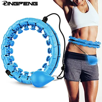 24 Section hoop Smart Detachable Fitness hoop Waist Trainer For Slimming hoop that won't fall 1