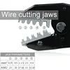 XH2.54/SM2.54/3.96/2.8/4.8/6.3/OT D-sub Terminals Conenctors 0.25-6mm²/23-10AWG Open Barrel Tools YF-04BS Crimping Pliers 3