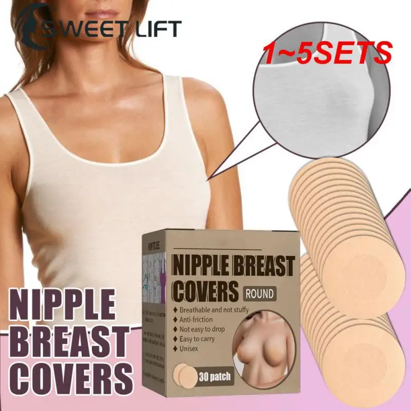 

1~5SETS Nipple Covers Breast Petals Nipple Sticker Bra Pad Pasties Lingerie For Women Nipple Cover Bra Adhesive Pads