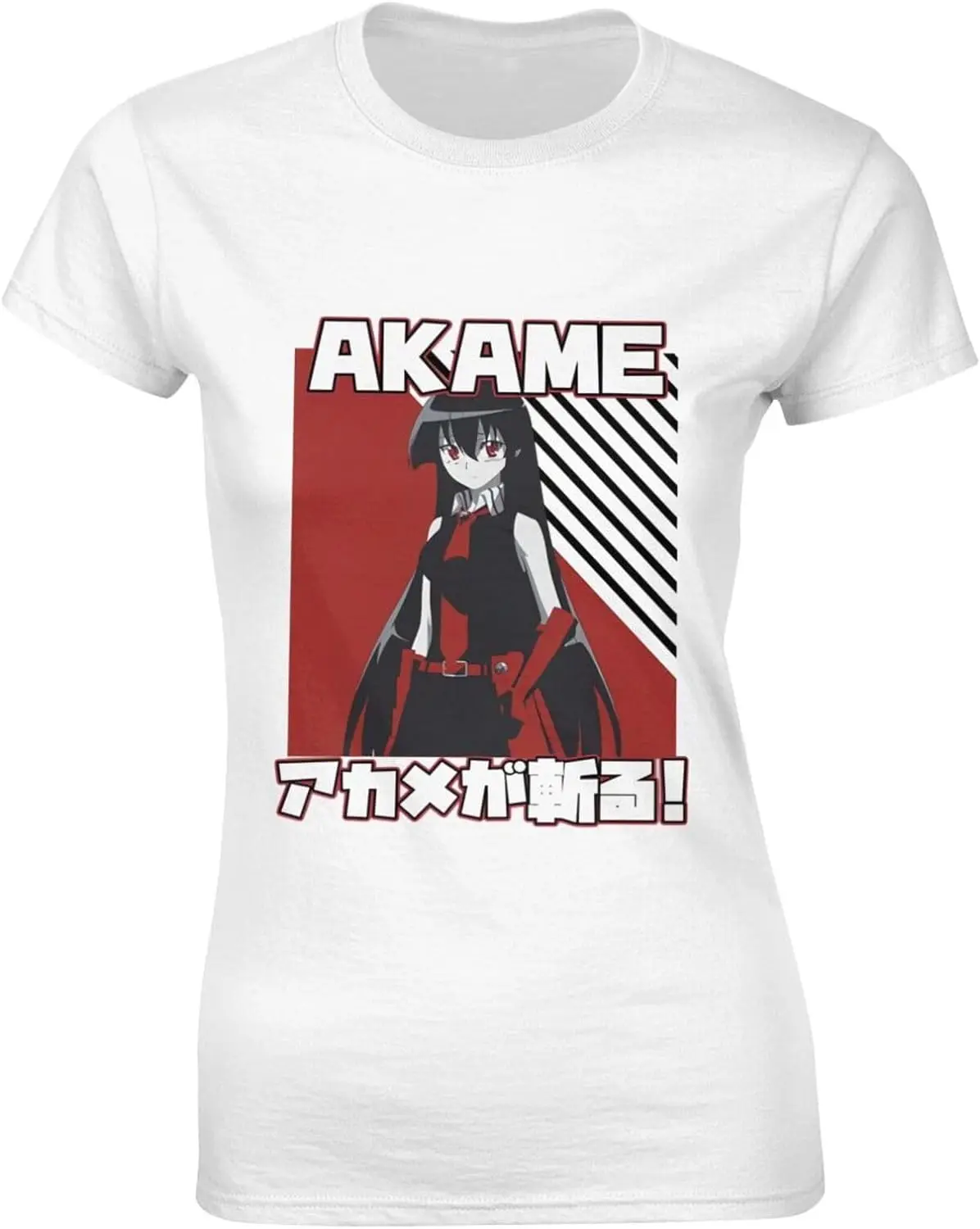 

Женская футболка Akame Ga Kill, футболка с коротким рукавом, повседневный Топ