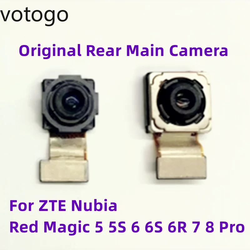 

Original Rear Main Camera For ZTE Nubia Red Magic 3 3S 5 5S 6 6S 6R 7 8 Pro 5G Back Big Module Flex Cable Replace Spare Parts