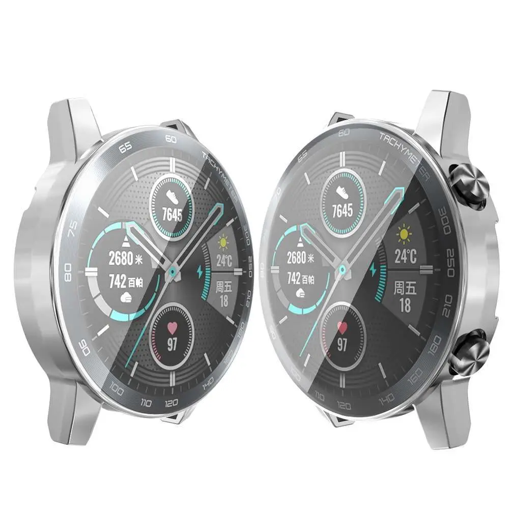 Premium Full Cover TPU Watch Screen Protector Case - Protective Shell for Smart Watch Accessories