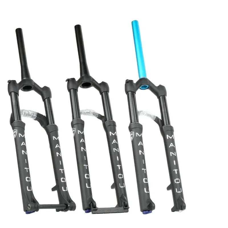 Manitou M30 Forcella Pneumatica Per Bicicletta 26 27.5 29 Er Mtb Forcella Ammortizzata Per Mountain Bike Resilienza All'Aria Blocco Della Linea Di Smo