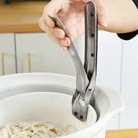 Pinza de acero inoxidable para olla, pinza antiquemaduras para cuenco, Retriever, soporte para brazo de cocina 1