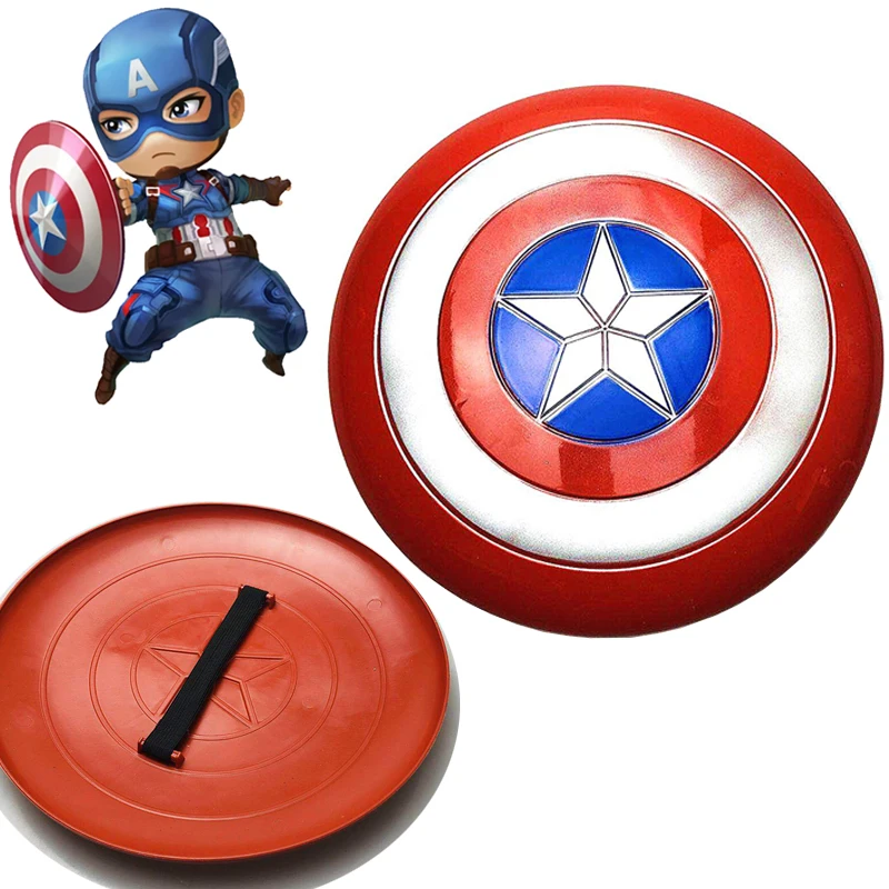Superhero Captain America Shield Cosplay Prop Anime Captain America Pvc Shield Halloween Christmas Party Gifts anime cosplay props superhero cosplay shield superhero cosplay props