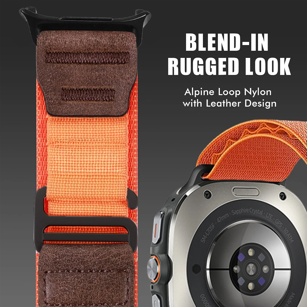Alpine Loop Sport Strap Bracelet for Smartwatches - Premium Accessory Band