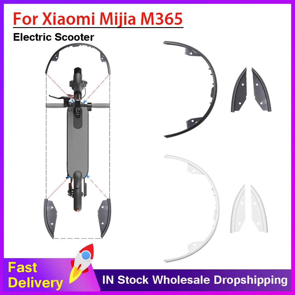 Per M365 Paraurti Protettivo Scooter Corpo Strisce Anteriori E Posteriori Nastro Adesivo Per Xiaomi Mijia M365 Mi Strisce Di Skateboard