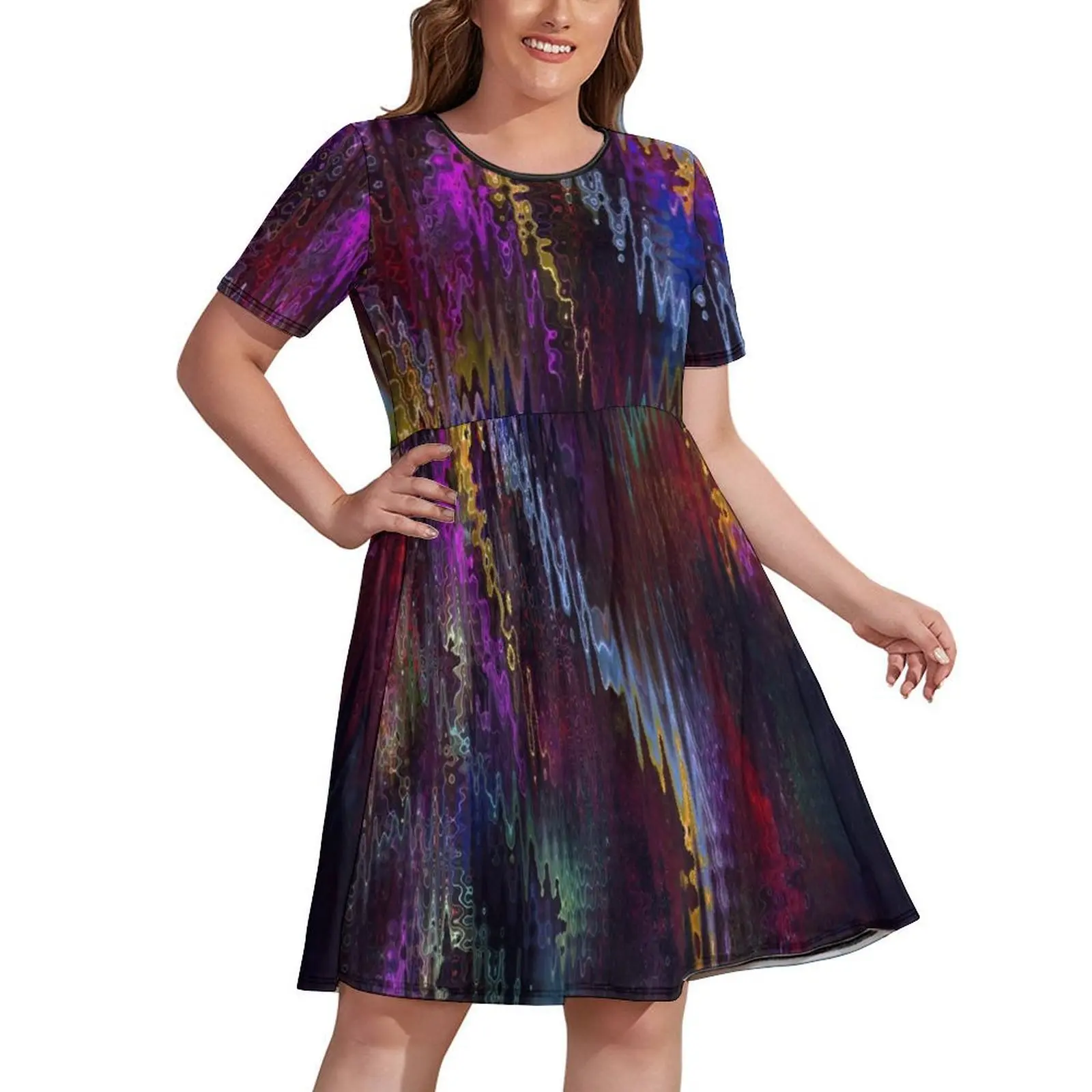 

Mystic Mountain Dress Casual dresses women formal occasion dresses loose women's dress