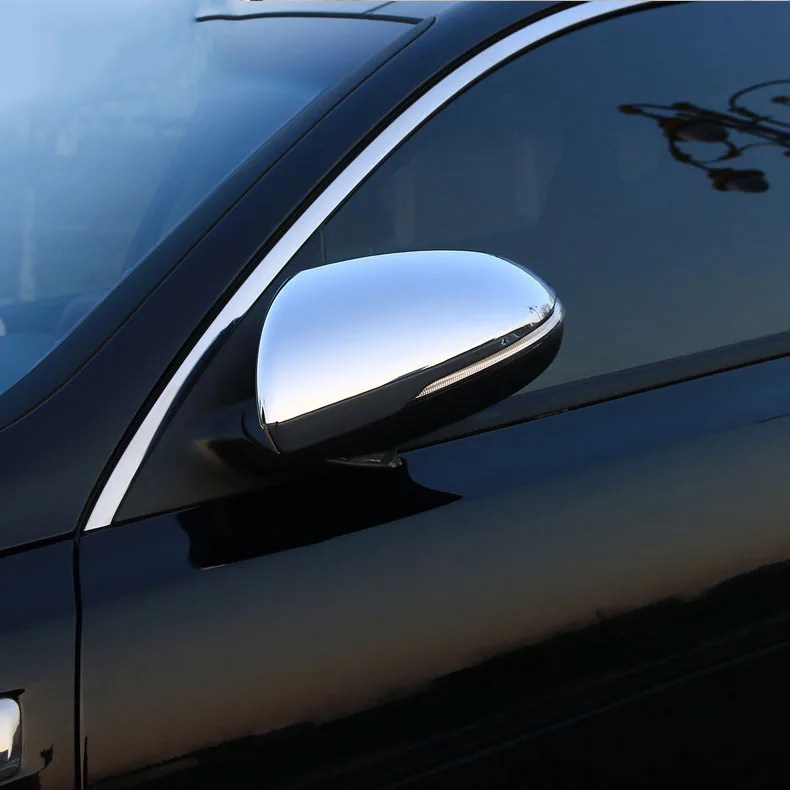 2pcs For Kia optima 2016 2017 exterior decoration ABS Chrome Rearview