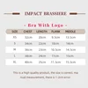 Impact Sports Bra With Logo Women Seamless Halter Bra Open Back Yoga Top Bras Medium Support Gym Crop Top Padded Sportswear 2