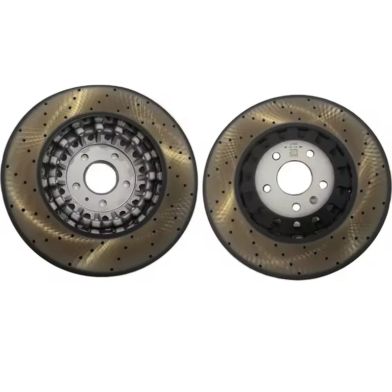 Front Disc Brake Rotor For Audi A4 A5 RS4 RS5 4M0615301AM
