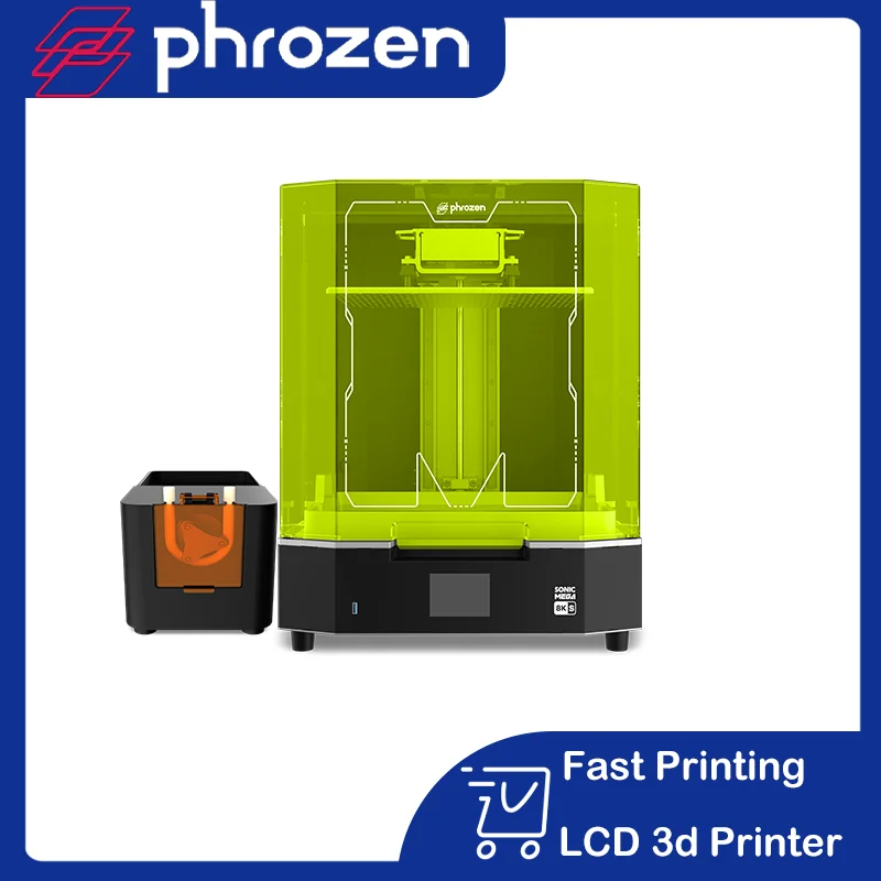 Phrozen 3Dプリンター Phrozen Sonic Halot MEGA 8KS ポンプ & フィルライト硬化 3D